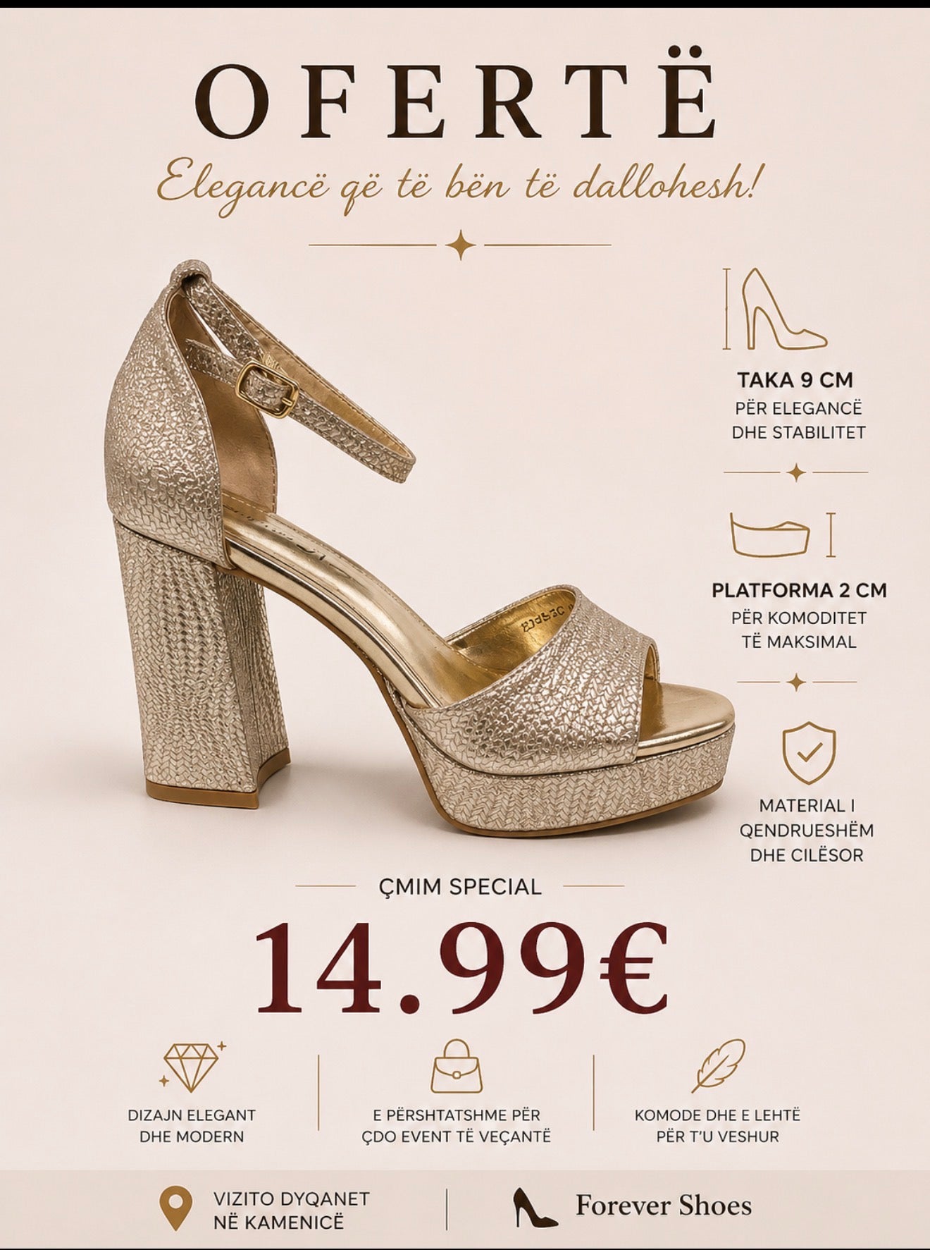 Sandale elegante - C 2345-2C