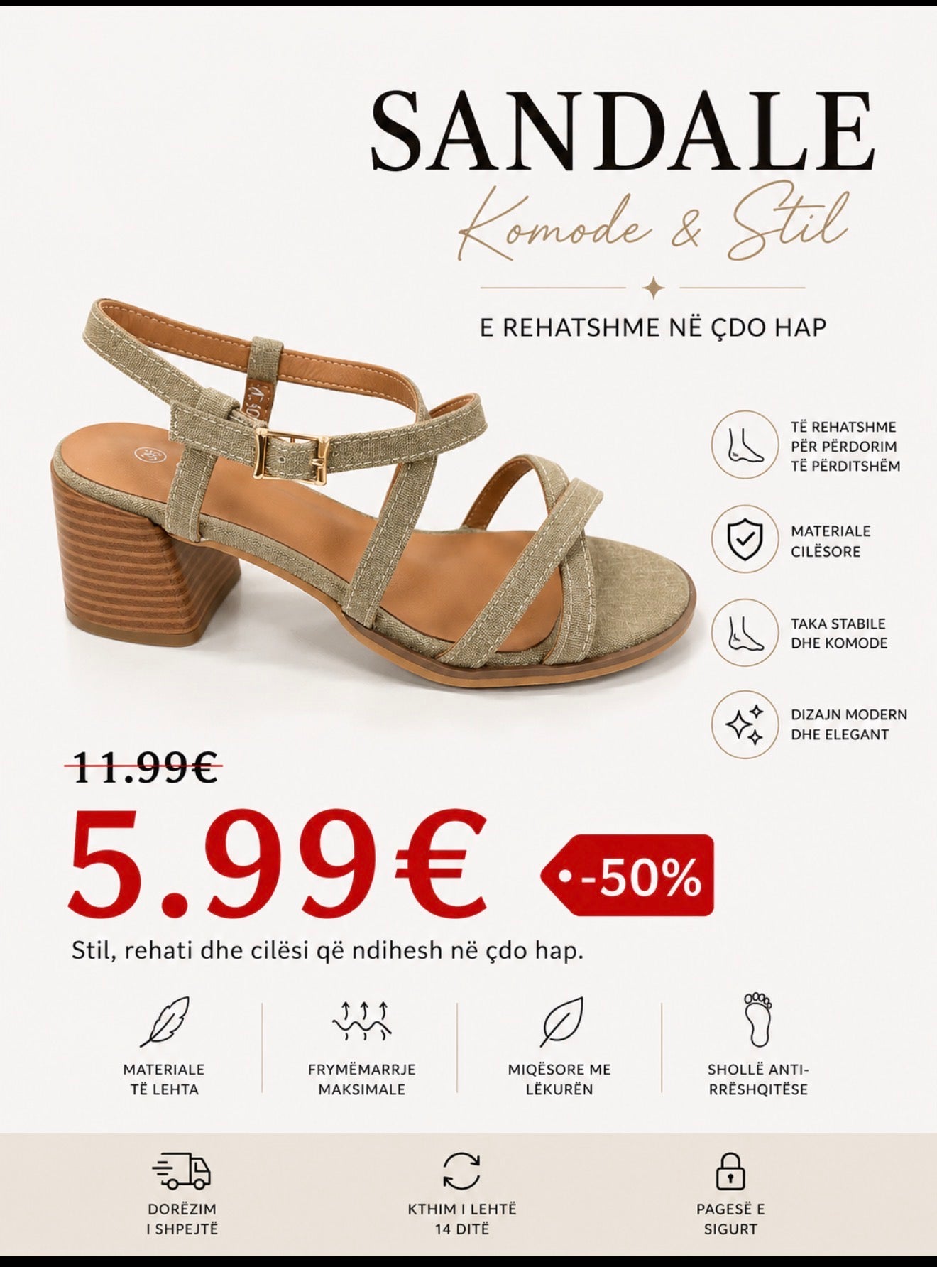 Sandale - Cod 4340