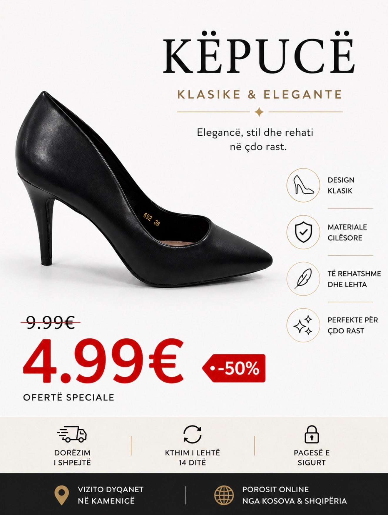 Këpucë elegante - C 692