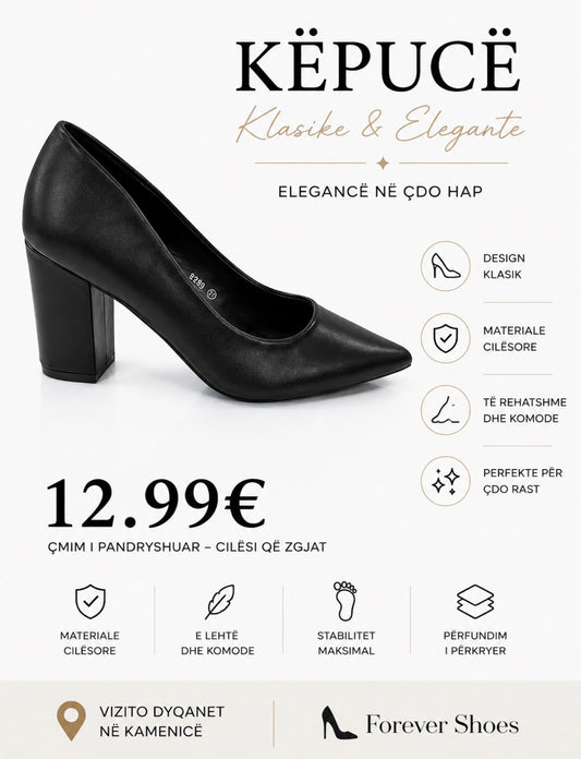 Këpucë elegante - Cod 8339