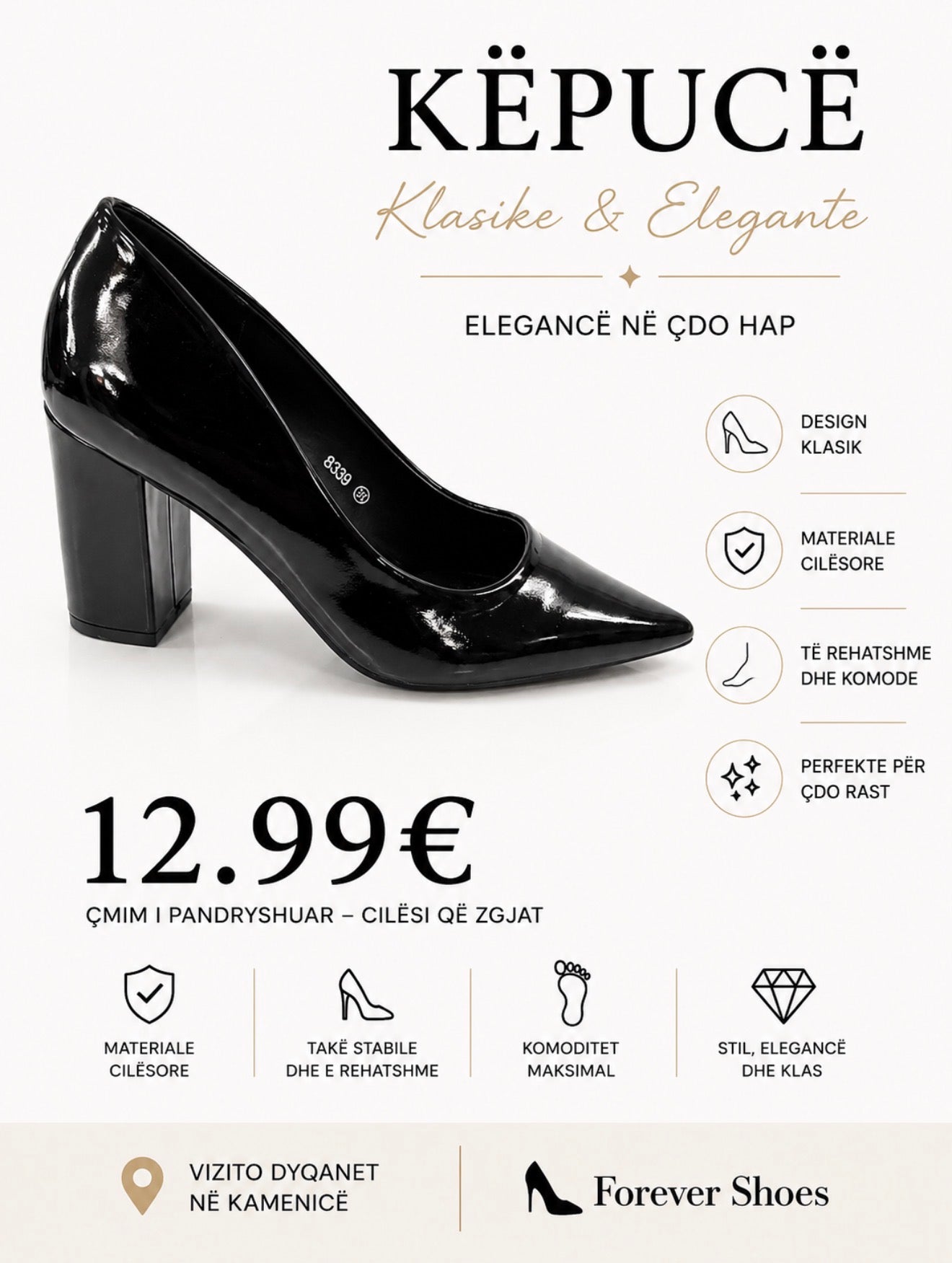Këpucë elegante - C 8339